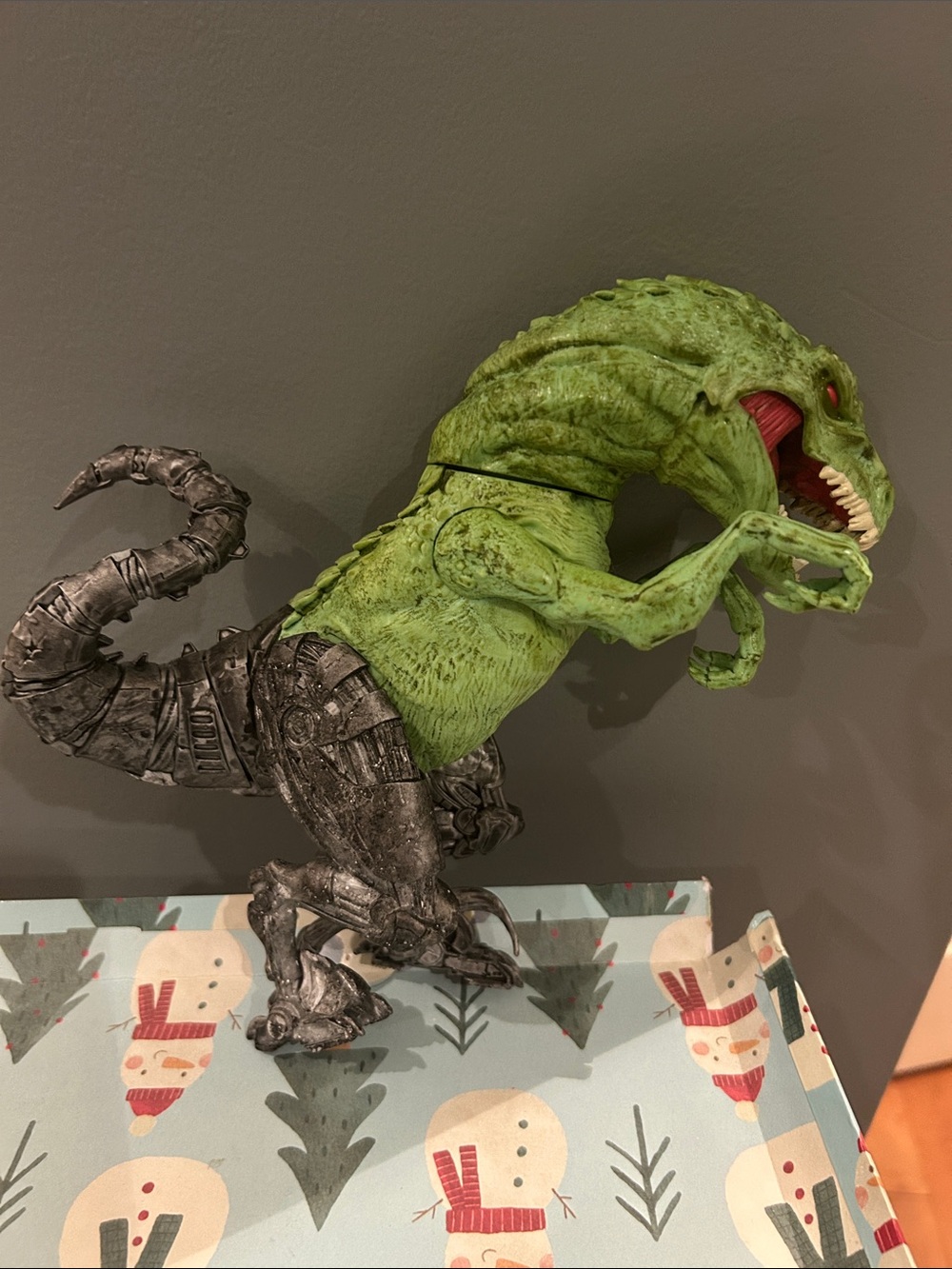 McFarlane Toys Raw10 Raptar Cybernetic Dinosaur 8”Figure Raptor Raw 10 Dino